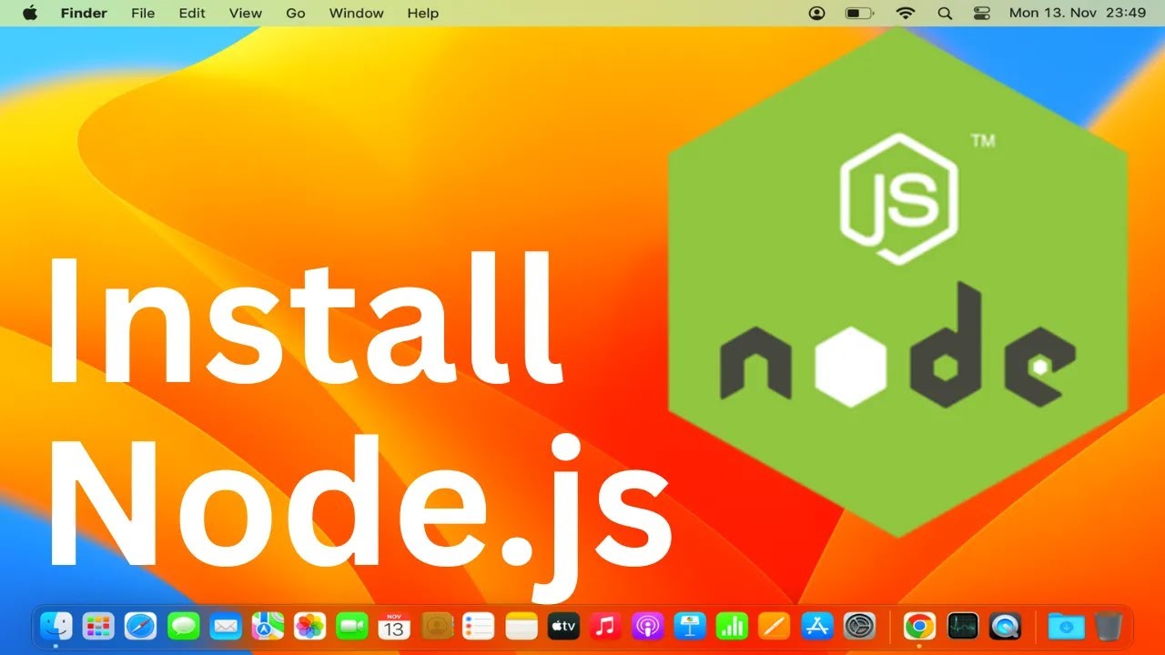 How To Install and setup Node.js and NVM on Mac / MacOS