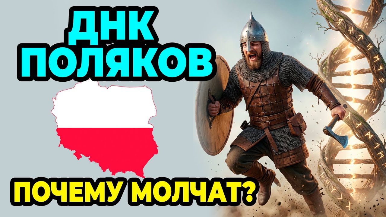 56.93% в ДНК поляков. Такого нет НИГДЕ в Европе