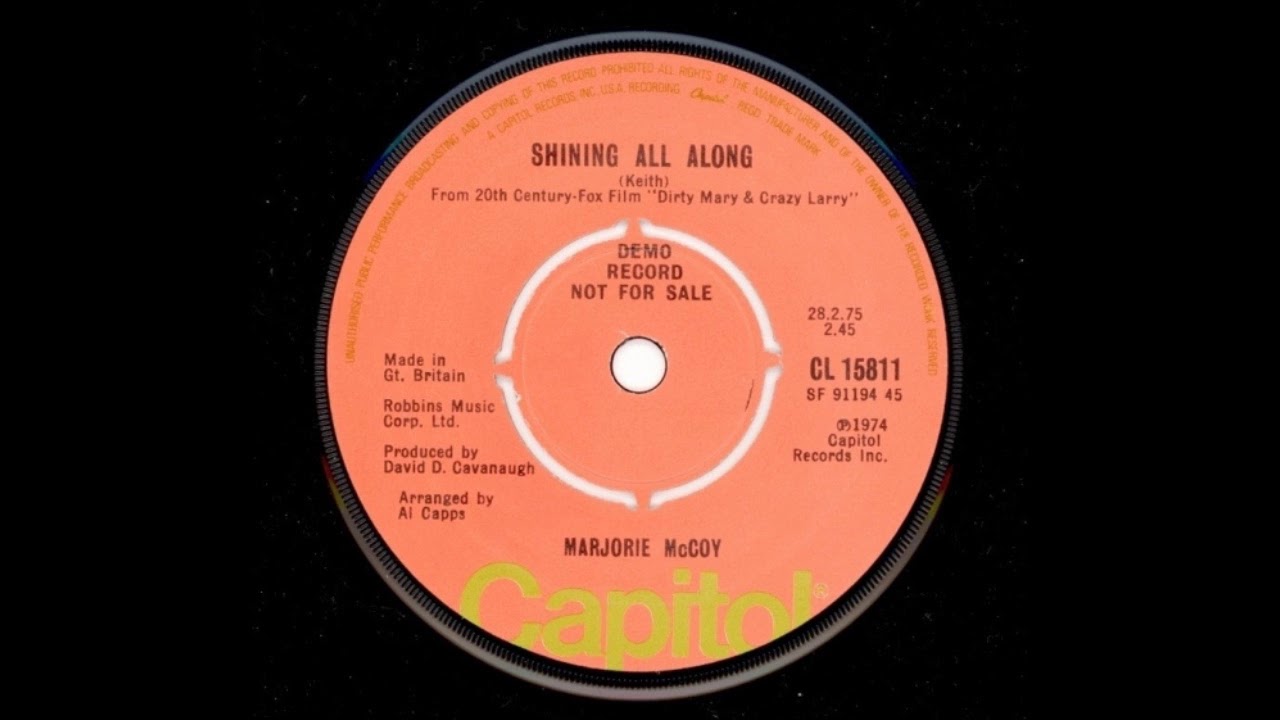 Marjorie McCoy - Shining All Along