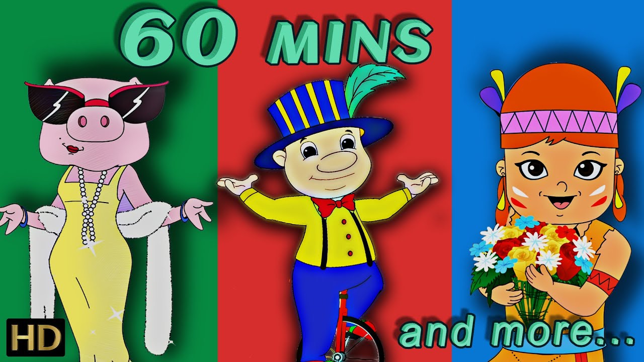 Twinkle Twinkle & Other Most Popular Nursery Rhymes | 60 Minutes & more | HD Version