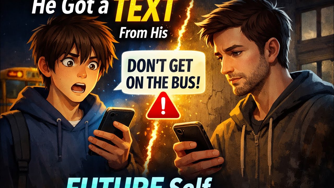 He Got a Text From His Future Self… And It Saved a Life