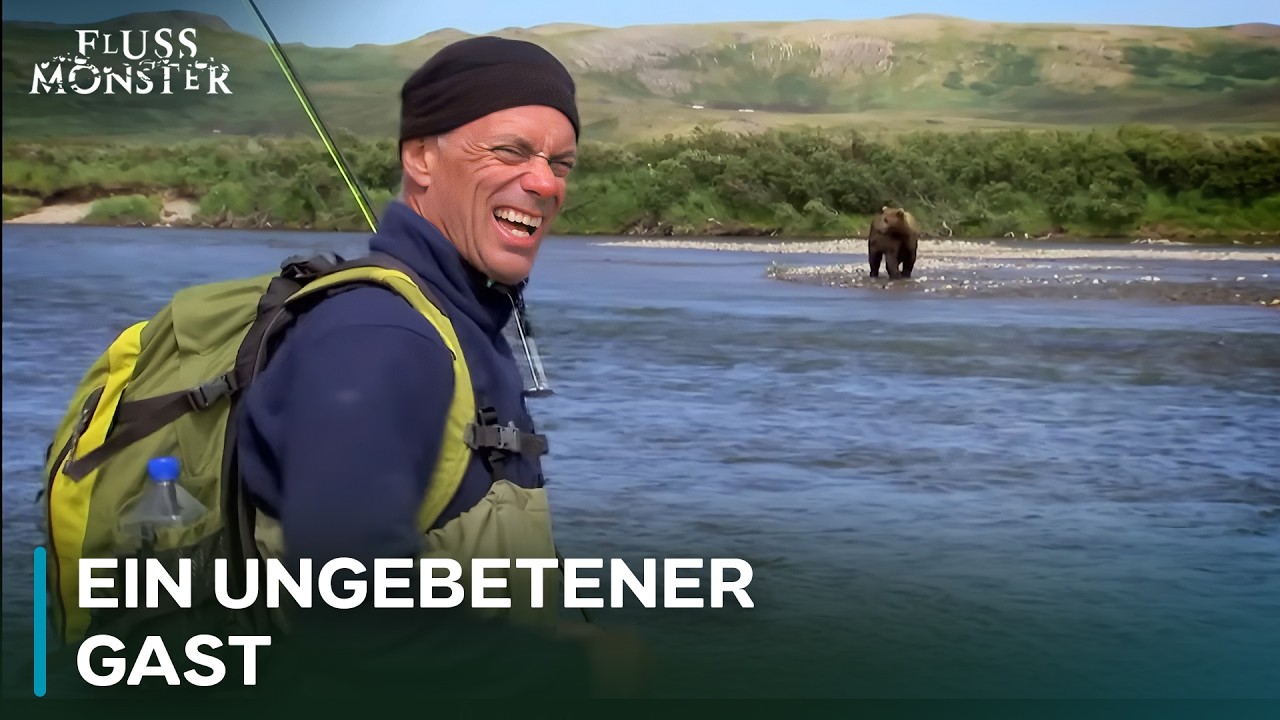 Jeremy trifft auf einen wilden Bären | Fluss Monster