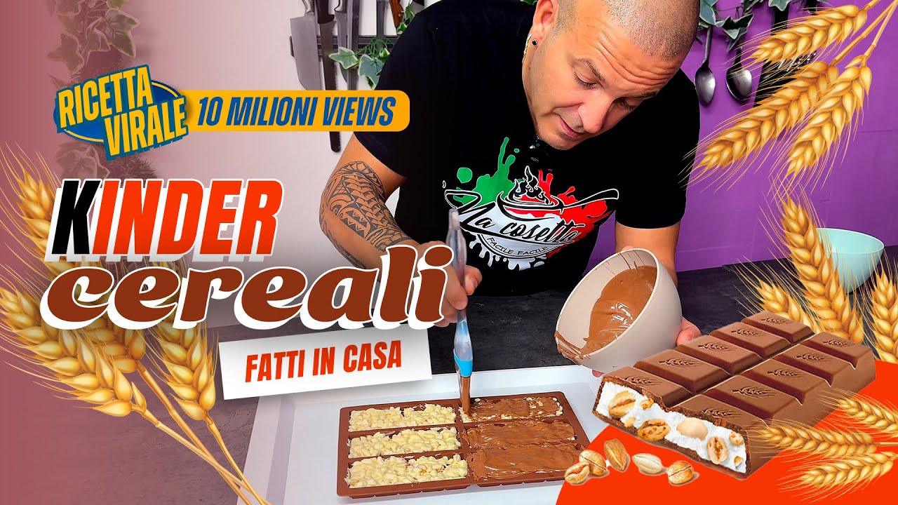 KINDER CEREALI? Me li sono mangiati tutti! RICETTA per la famiglia!