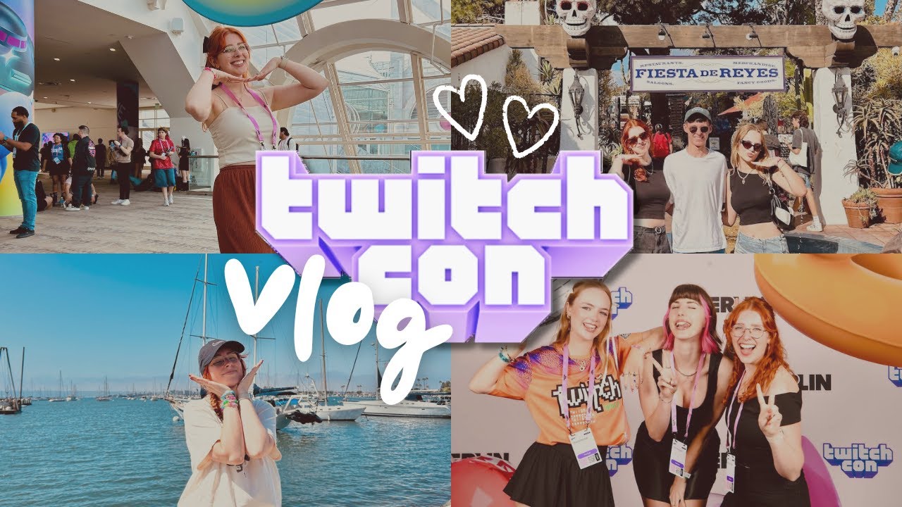 I went to TwitchCon San Diego 2024 - Travel & Event vlog