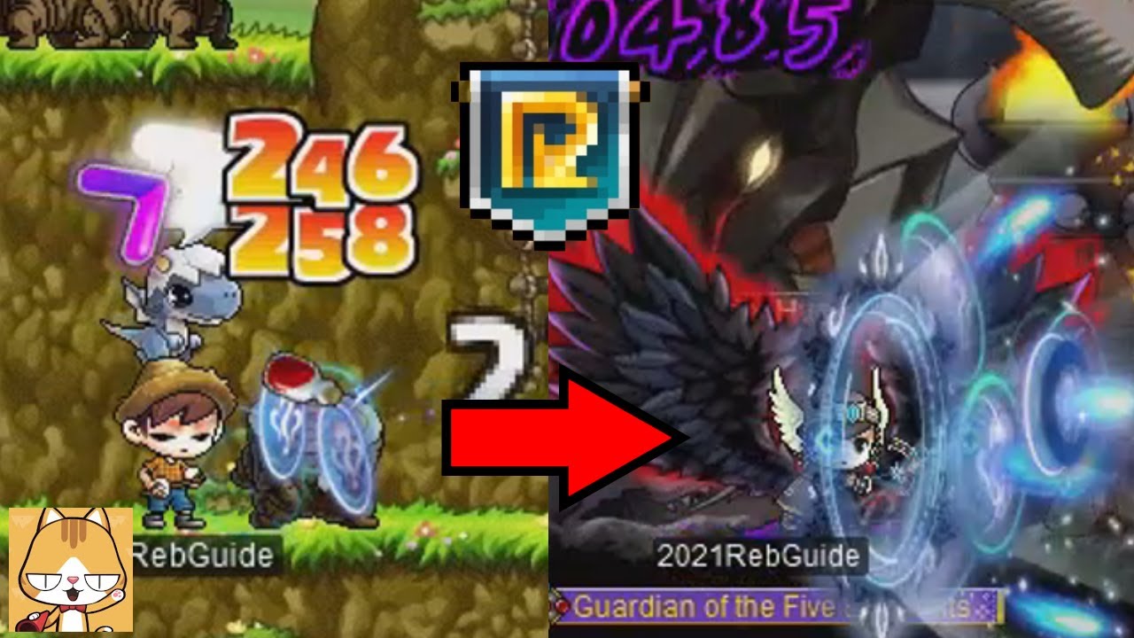 MapleStory Leveling And Progression Guide | Reboot | GMS