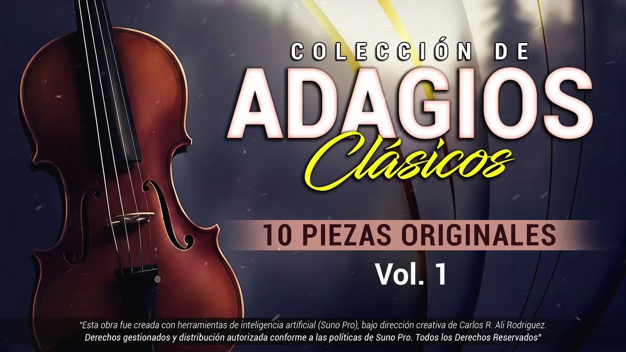 ADAGIOS CLÁSICOS - 10 Piezas Originales | Volumen 1 | Carlos Ali