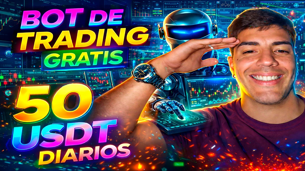 🤖C&oacute;mo Gano +$50 USDT por D&iacute;a💸Bot de Trading Autom&aacute;tico Gratis 2026