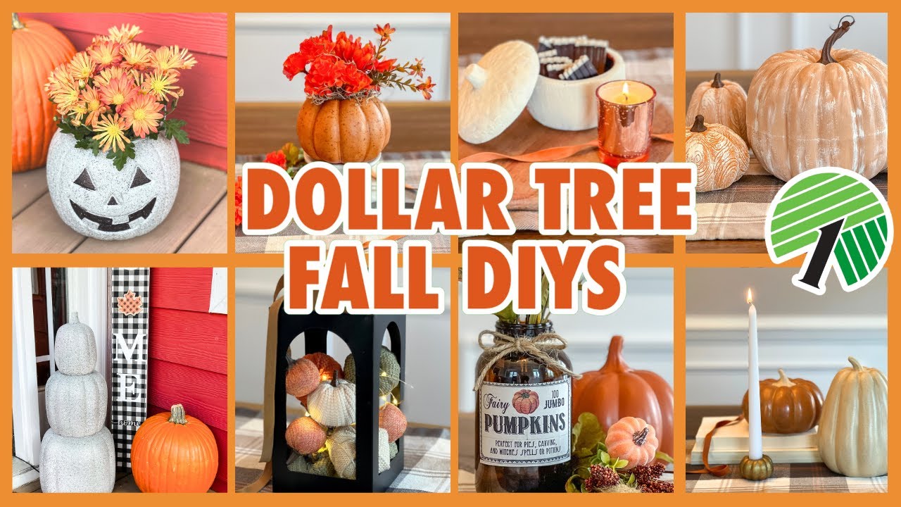 20 Dollar Tree Fall DIYs & Ideas for 2025! | Cozy & Cute Fall Crafts & Decorating Hacks