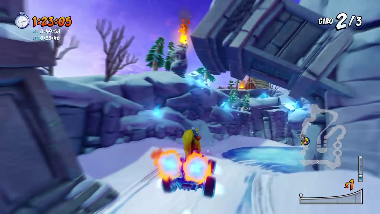 Valico Polare - Tempo degli Sviluppatori - Crash&trade; Team Racing Nitro-Fueled
