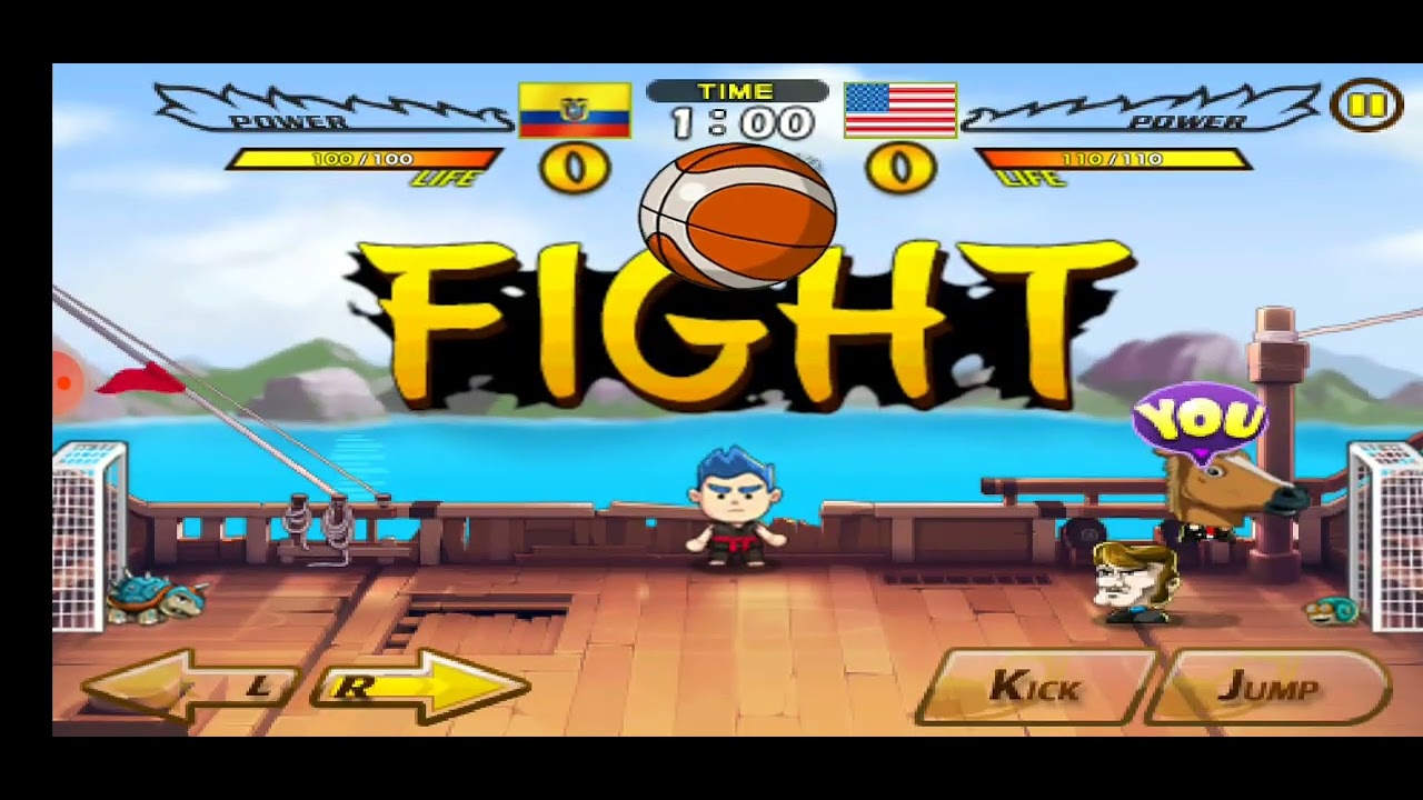 head soccer beat 11 fight mode on 