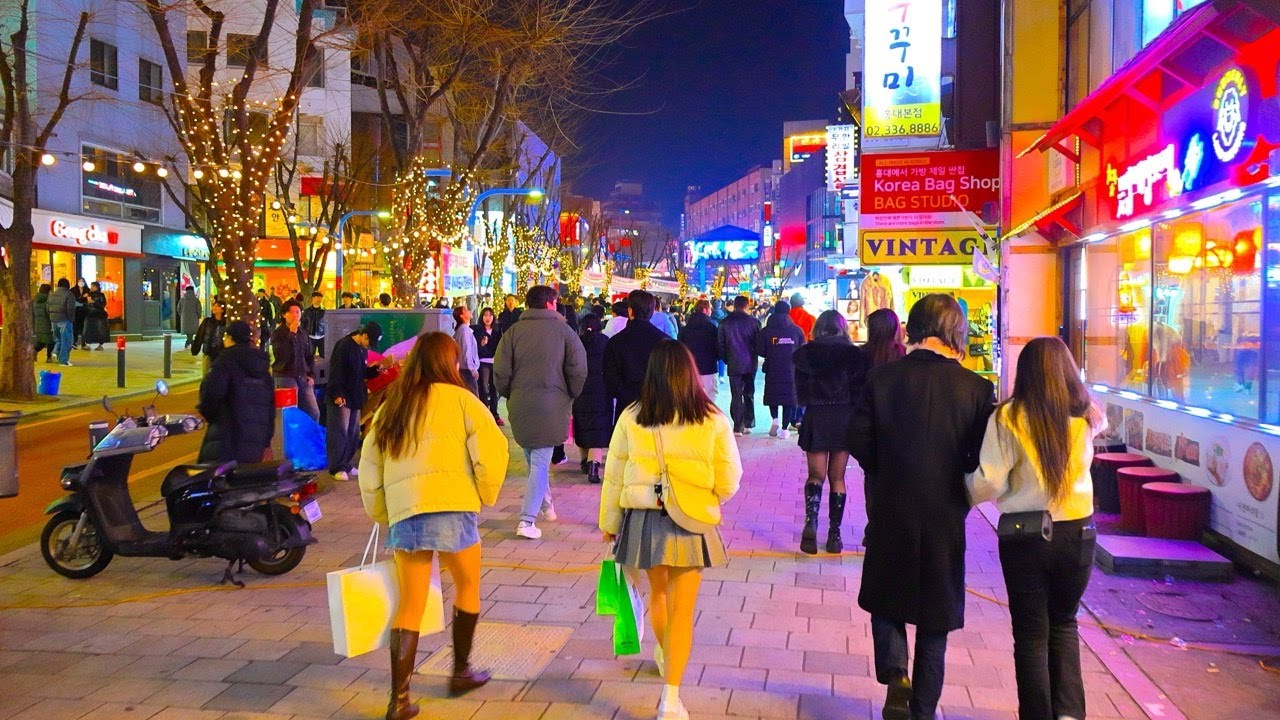 금요일😎😎 연남동 · 홍대 걷기 | SEOUL HONGDAE YEONNAM WALK (4K)