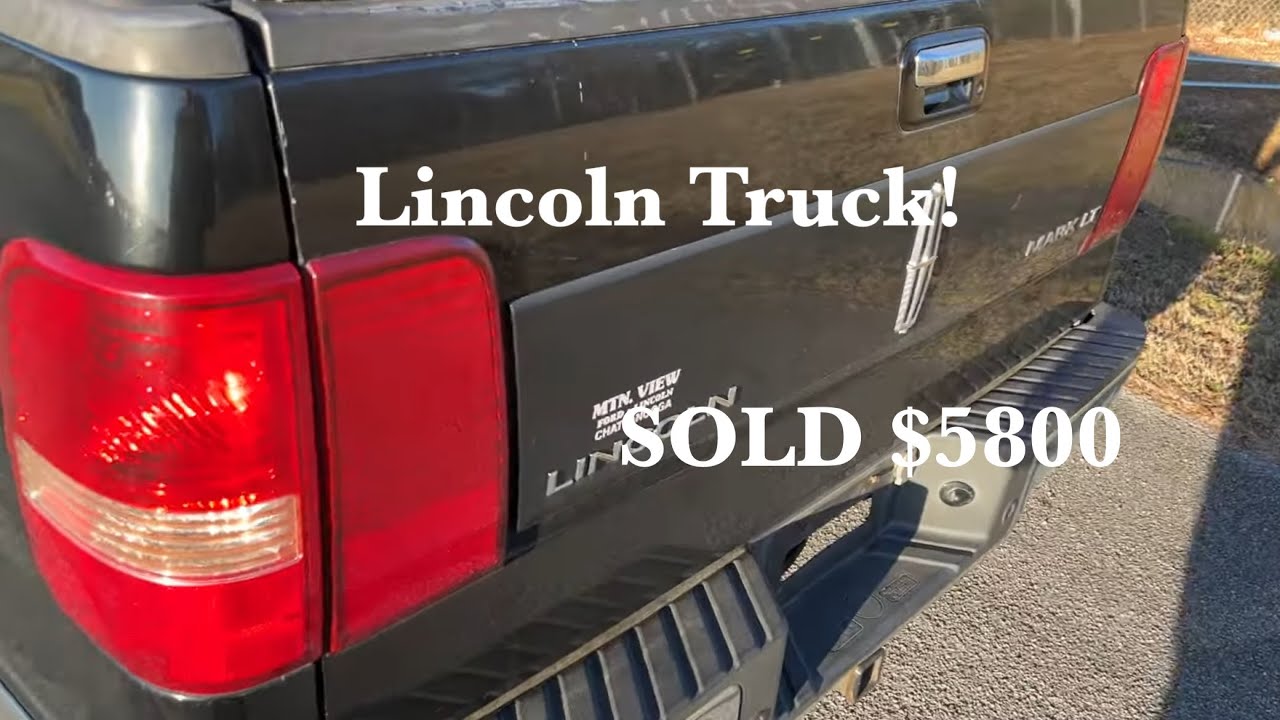 Sweet Truck 2006 Lincoln Mark LT 181k runs great! POV Test Drive Walkaround SOLD $5800