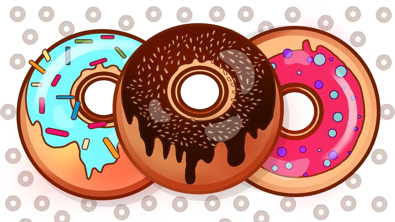 The Donut Song | Nursery Rhymes for Children and Kids Songs by Buddy Rabbit