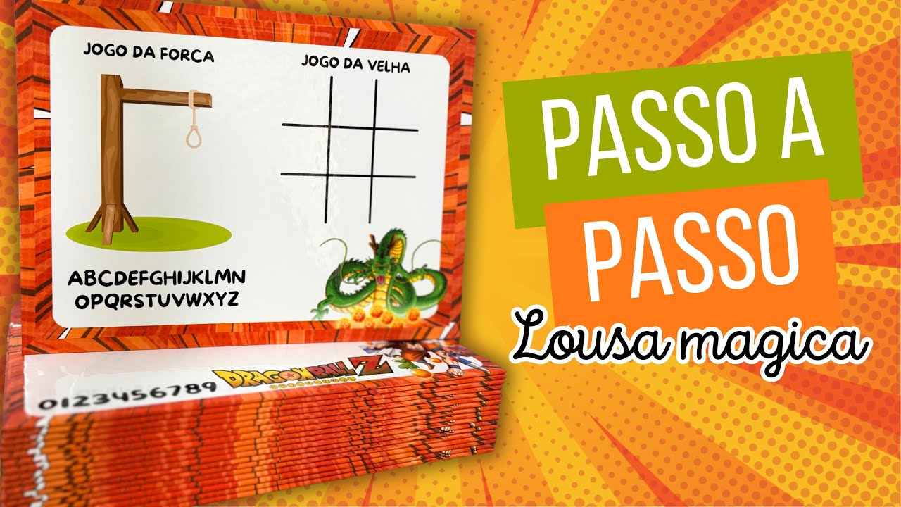PASSO A PASSO LOUSA MÁGICA - SUPER FÁCIL