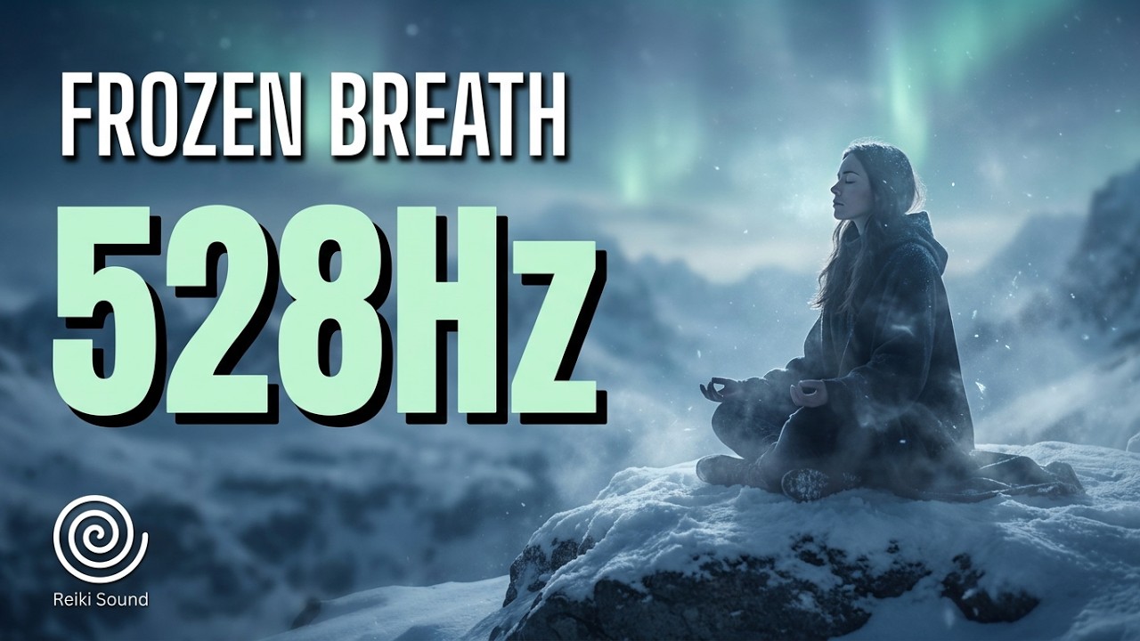 ❄️ 528Hz Frozen Breath at 528 | Reiki Sound