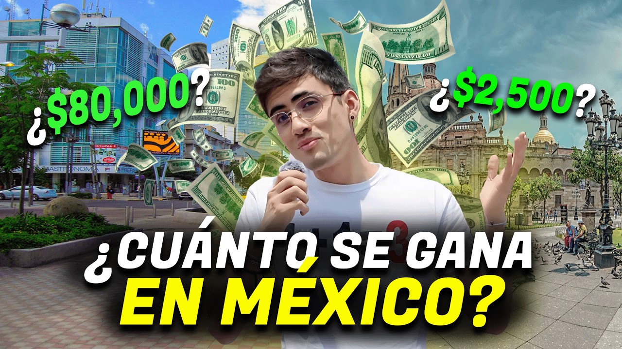 SALARIOS en MÉXICO ¿CUÁNTO GANA un MEXICANO en PROMEDIO? 💸| Soy Sinergético