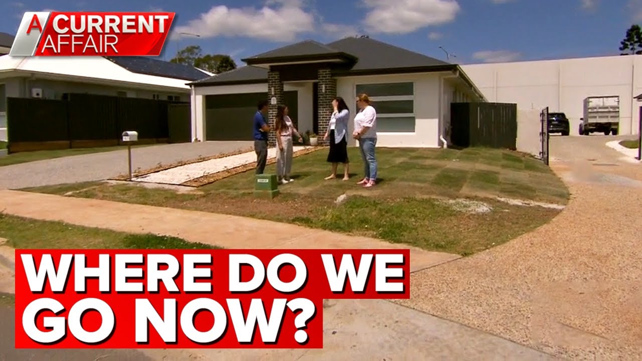 New homeowners react to plan to bulldoze their houses | A Current Affair