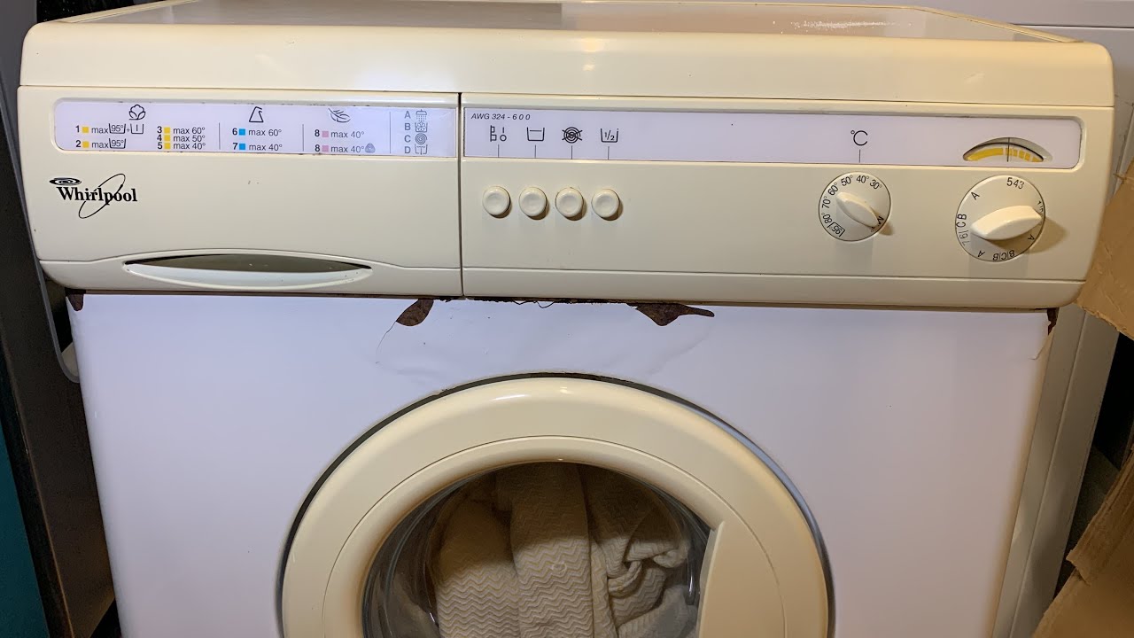 Whirlpool AWG324/1 - Cottons 40°