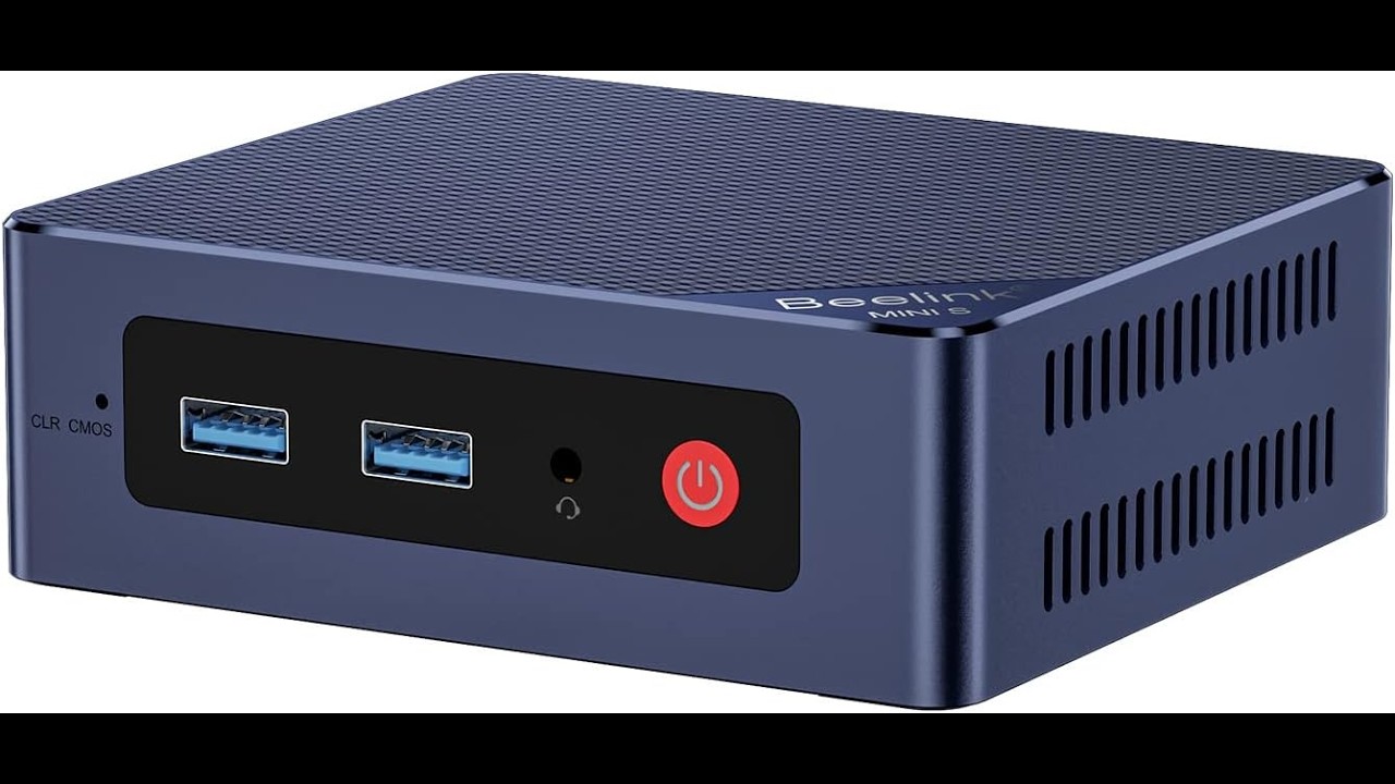 Beelink MINI S12 Mini PC, 12th Gen Intel N95 (4C/4T, Up to 3.4GHz), Mini Computer 8GB DDR4