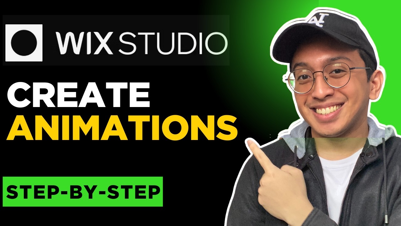 Как создавать анимации в Wix Studio | Element Animations