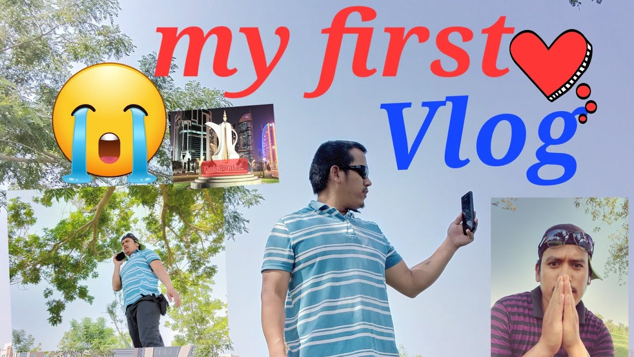 My  first Vlog  doha Qatar video 📹 💖 ❤️ 💕
