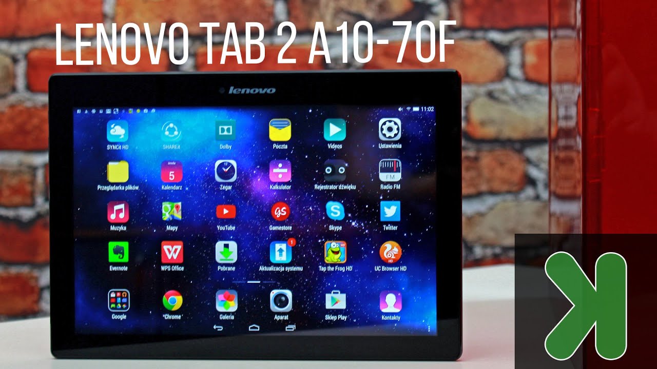 Lenovo TAB 2 A10-70F - test wideo i recenzja  | techManiaK.pl