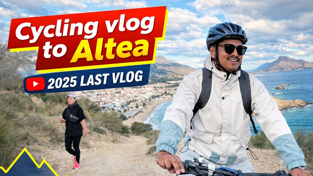 Last Vlog of 2025 || Cycling to Altea || Spain Cycling Adventure 