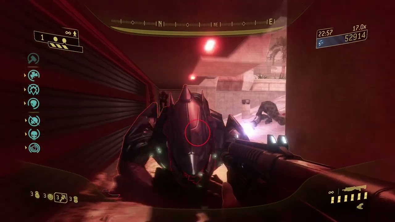 Halo 3 Odst Firefight ( Flood vs Elites heretic vs Me )