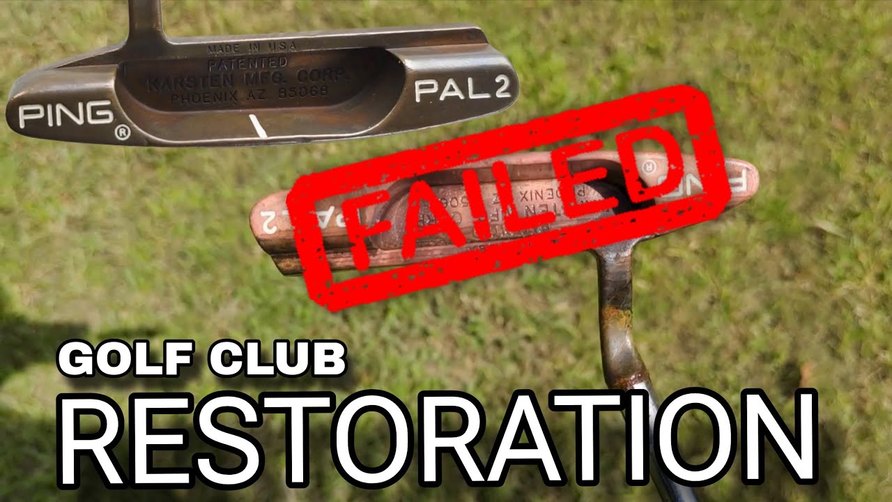I RUINED my Beryllium Copper Ping Pal 2 Putter (Restoration Fail)