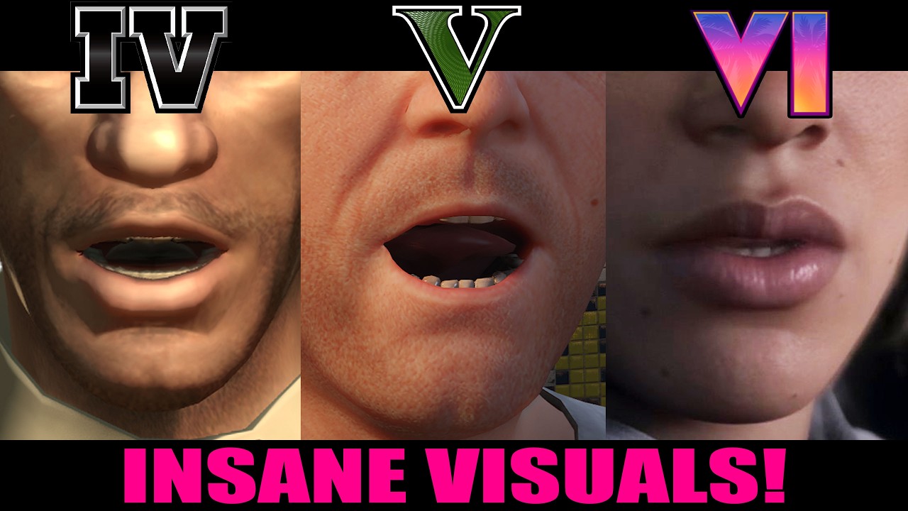 INSANE GAMEPLAY DETAILS | GTA IV vs GTA V vs GTA VI