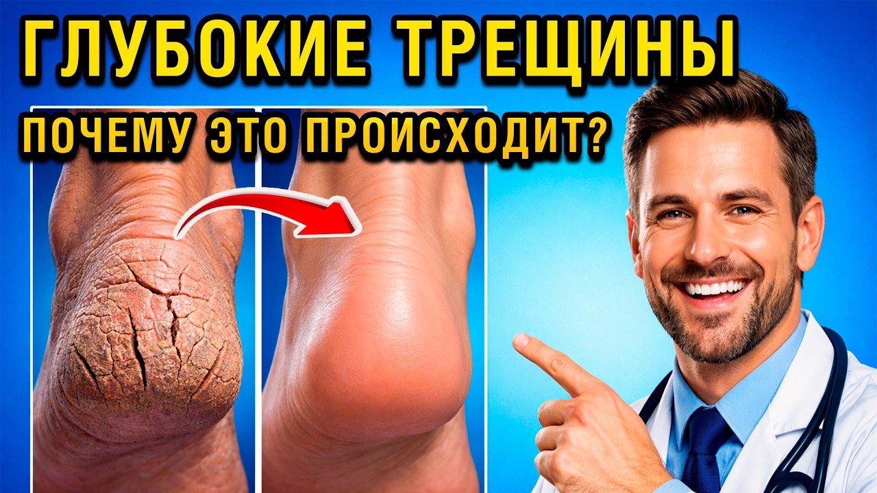ТРЕЩИНЫ НА ПЯТКАХ: О ЧЁМ ПЫТАЕТСЯ СКАЗАТЬ ВАШЕ ТЕЛО