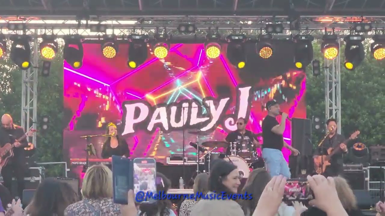 Italian Festival with Pauly J live concert in Melbourne 2025