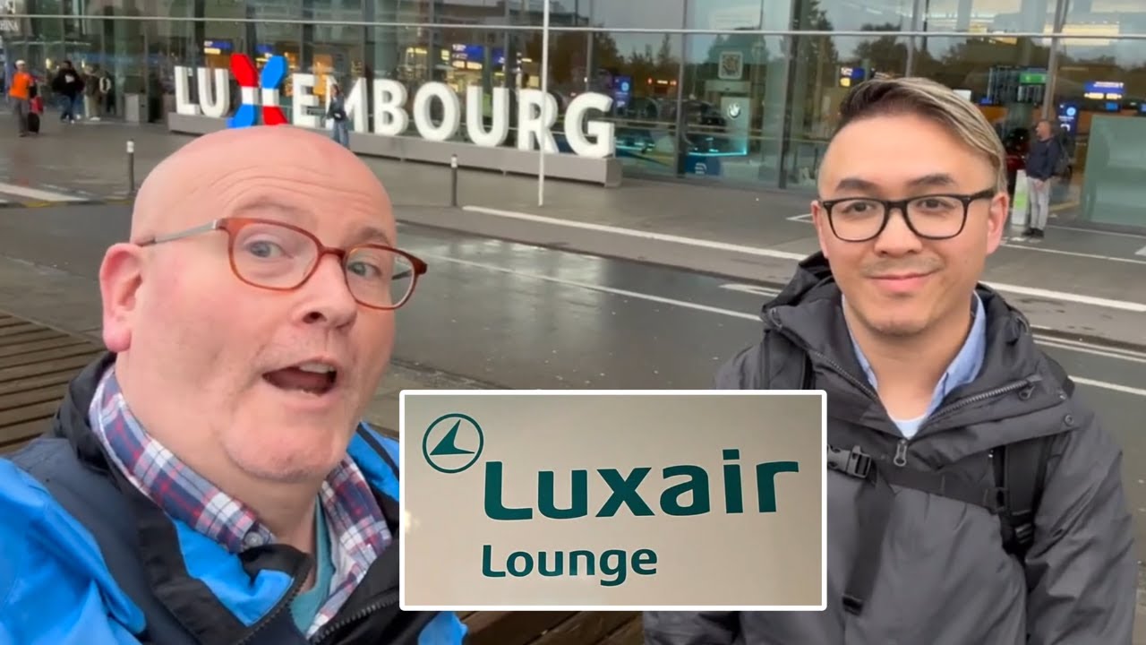Зал ожидания Luxair, аэропорт Люксембурга