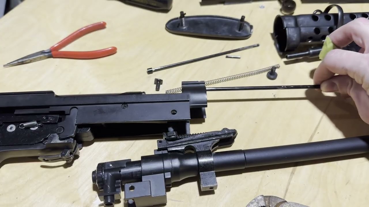 S&T Airsoft SVT 40 Disassembly & Upgrade & Reassembly Guide *Attempt at your own risk*