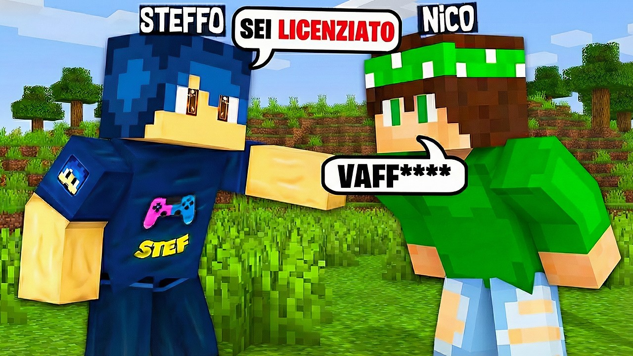 NICO ha PERSO IL LAVORO! - VITA IN CITTÀ REMAKE MINECRAFT S3 Ep.12