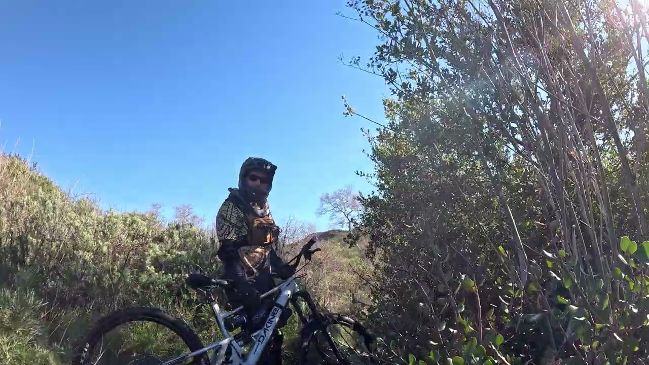 85 yr old mountain biker Manny 