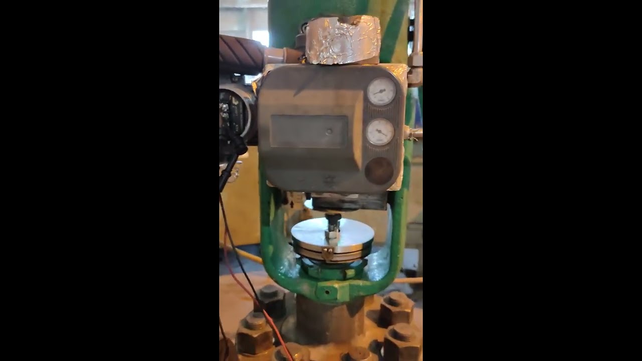 Fisher Control valve Stroke Check