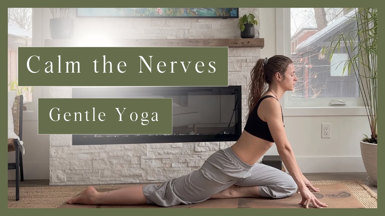 Yoga to Calm the Nervous System | 25 minute Gentle Yoga Flow