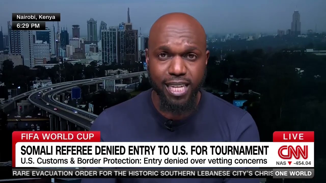 First Somali World Cup Referee Removed After U.S. Entry Denial