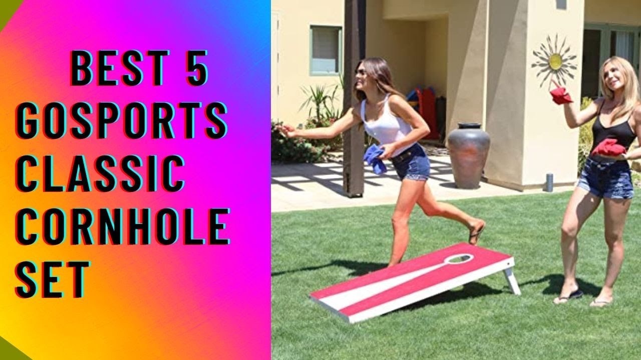 Best GoSports Classic Cornhole Set 2022? Top 5 GoSports Classic Cornhole Set review. [Buying Guide]