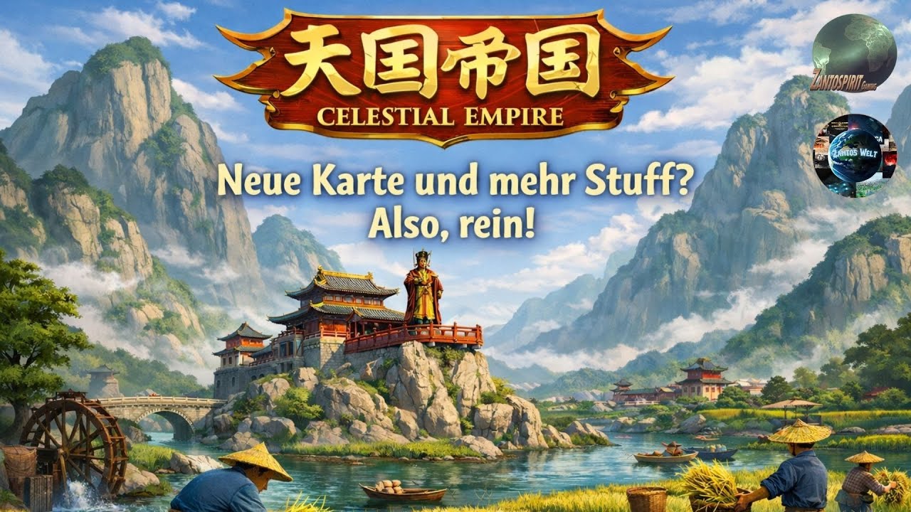 Celestial Empire - Neues Update, Neue Karte, Neuer Stuff? Rein da! 🌍🏰 / Gameplay Deutsch