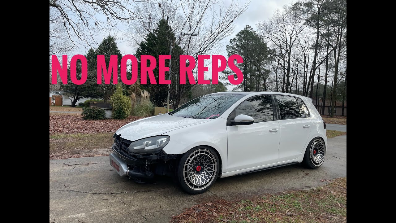 NEW WHEELS FOR MY MK6 GTI!!!!
