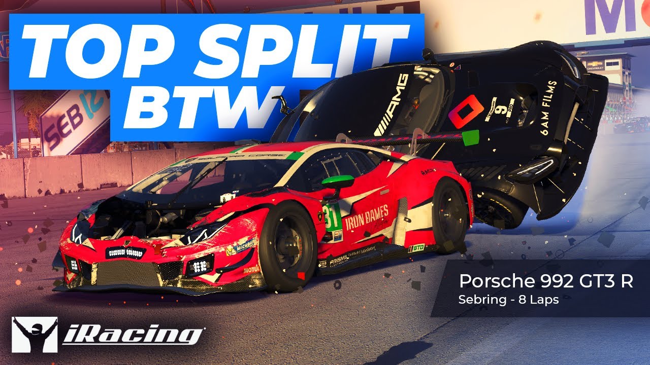 Another day in GT3s on iRacing...
