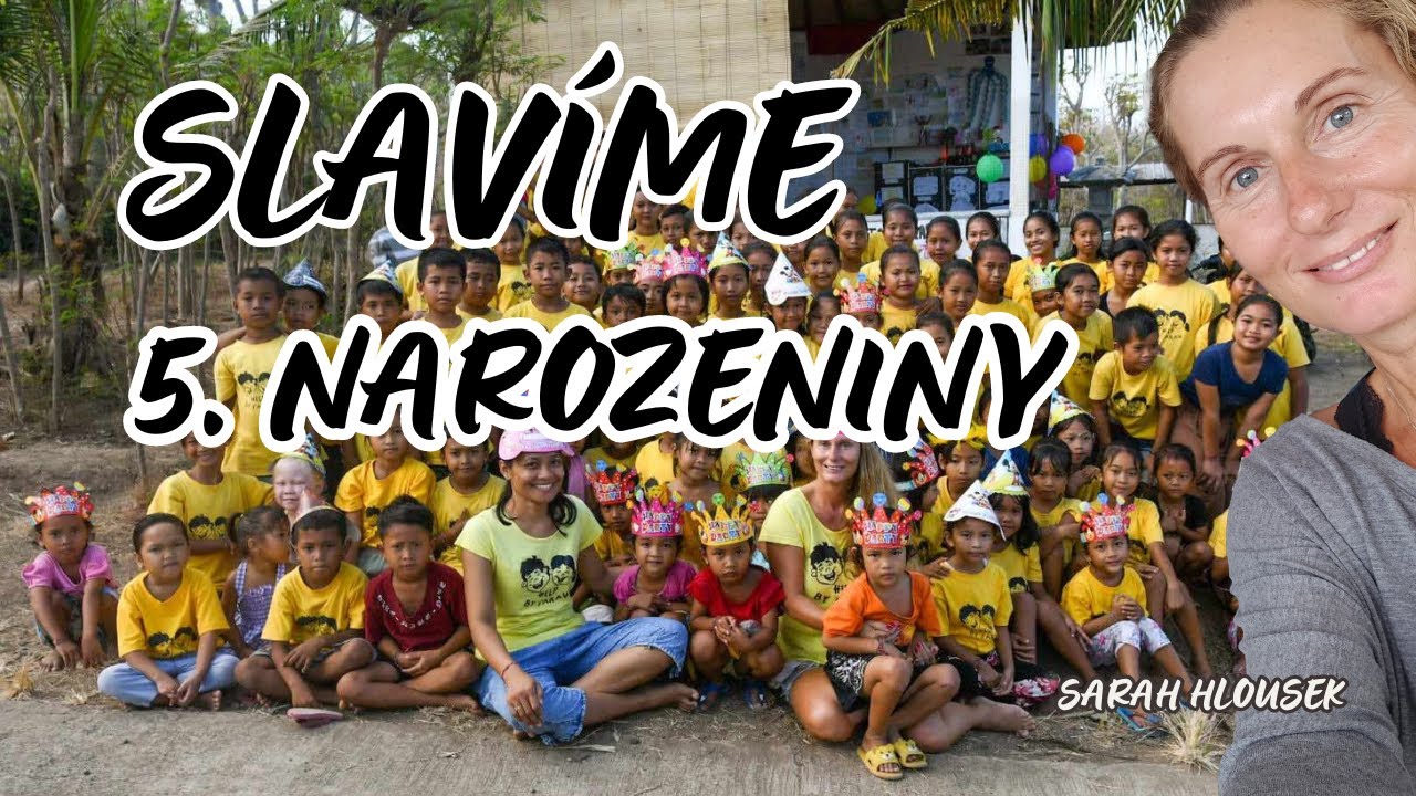 SLAVÍME NAROZENINY NAŠÍ KLUBOVNY V DŽUNGLI NA BALI