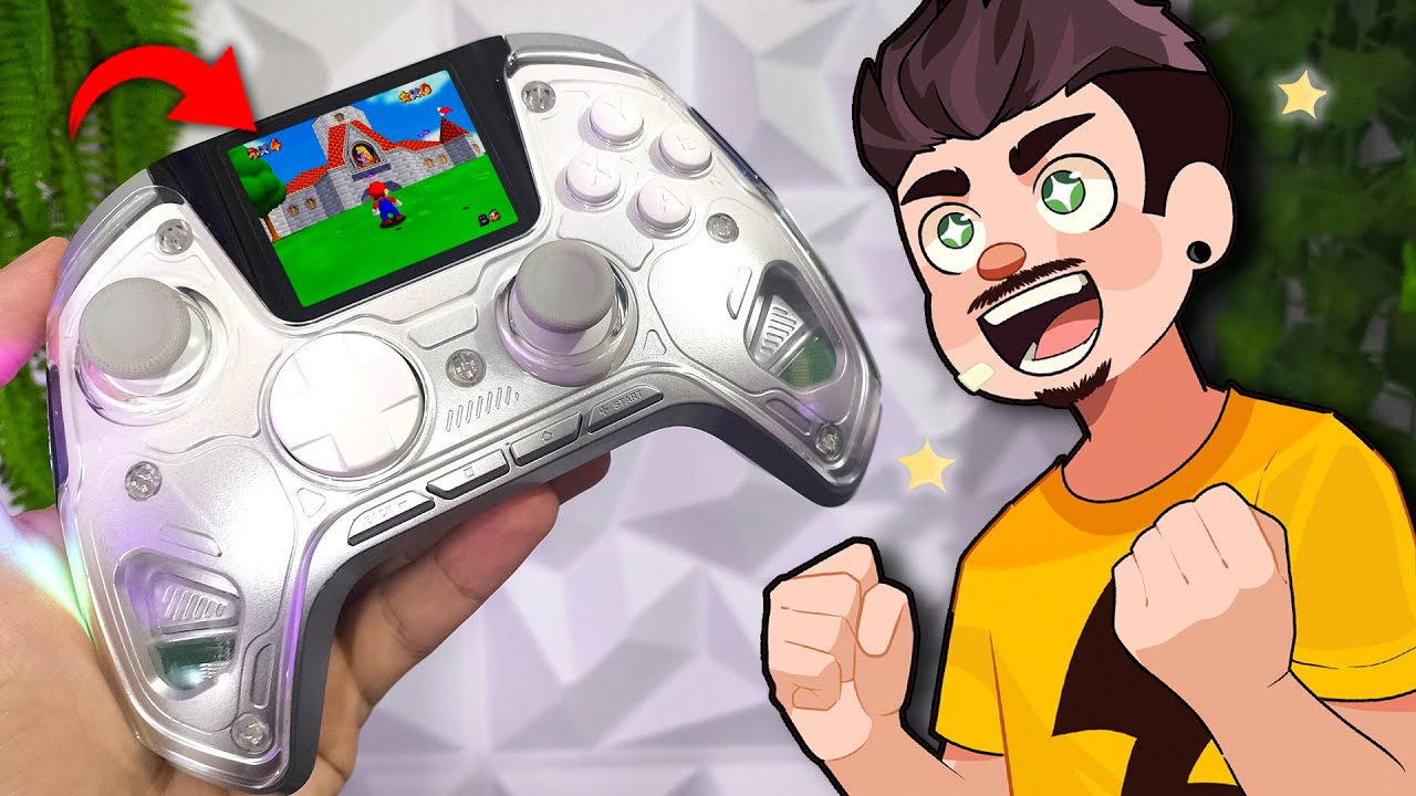 Controle pra Switch e PC que tem TELA - Manba One