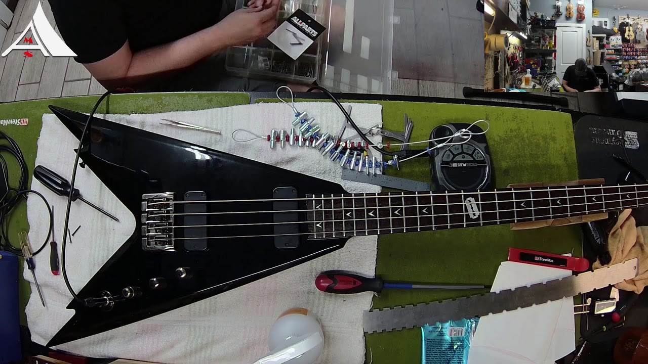 Dean Dimebag Razorback Bass Setup
