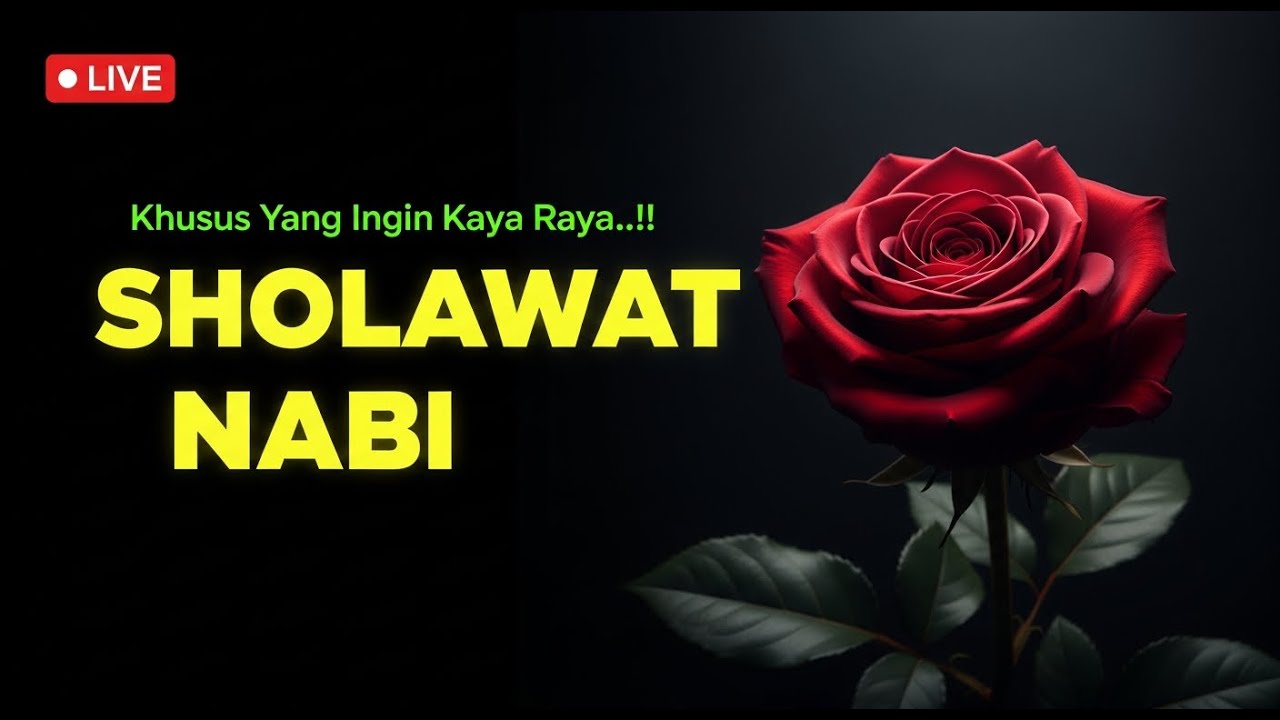 Sholawat Jibril 1000x Amalan Rezeki Lancar & Berkah Setiap Hari