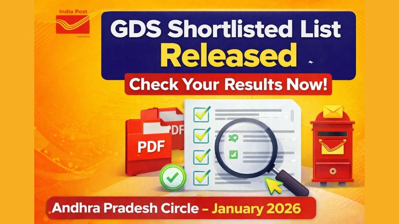 AP GDS Shortlisted List 2026 Released | Check Your Result Now | India Post GDS Result | DV Process