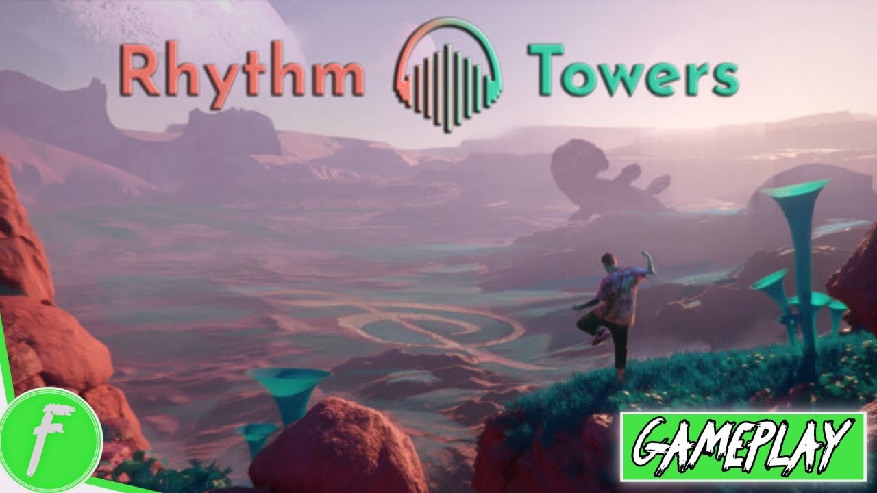 Rhythm Towers Gameplay HD (PC) | NO COMMENTARY