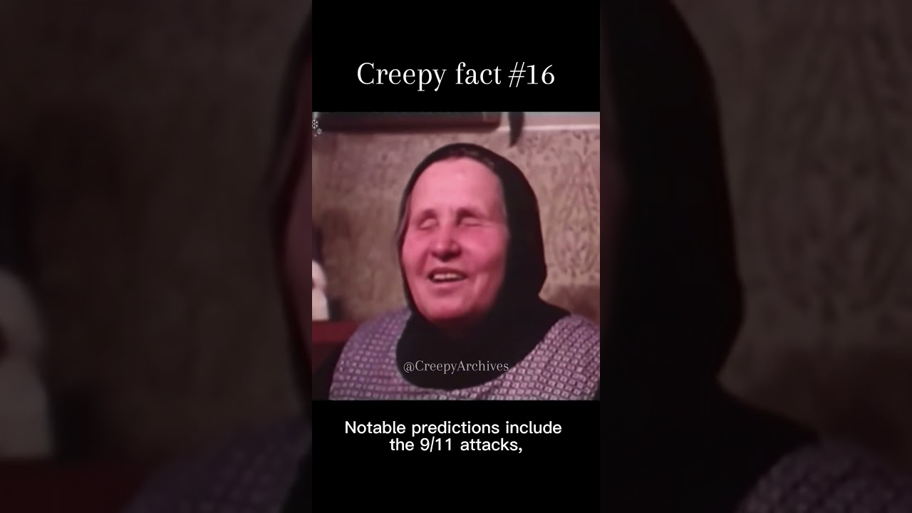 Baba Vanga: The woman who predicted 9/11 and Chernobyl. 🔮🔍🌟 #youtubeshorts